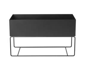 Truhlík na květiny Plant Box Large, Black