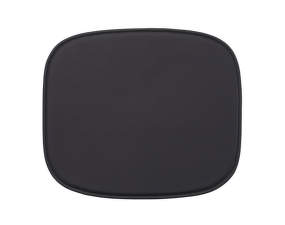 Podsedák Fiber Lounge Chair Seat Pad, black leather