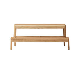Lavice Arise Bench, natural oiled oak