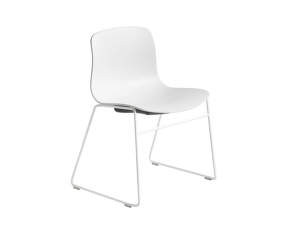 Židle AAC 08, White Powder Coated Steel /  White