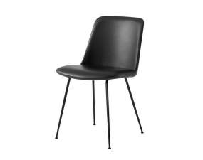 Židle Rely HW8, black/black Silk Leather