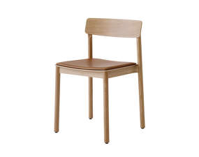 Židle Betty TK3, oak / Cognac Aniline Leather