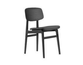 Čalouněná jídelní židle NY11, black oak / ultra leather Black 41599