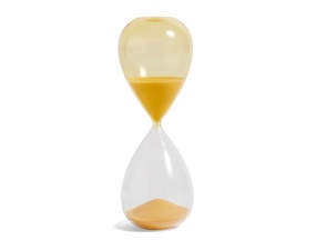 Přesýpací hodiny Time L (30 min), light yellow