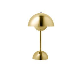 Přenosná lampička Flowerpot VP9, brass