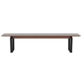 Lavice Nord 200 cm, black oak/oiled walnut