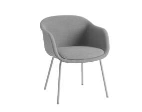 Židle Fiber Conference Armchair Tube Base, grey/Remix 133