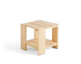 Odkládací stolek Crate, pinewood