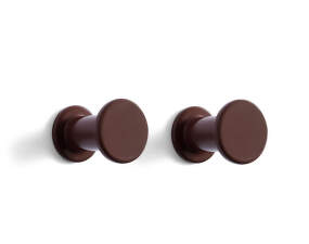 Věšák Bolt Hook Set 2 ks, dark brown