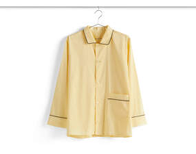 Pyžamová košile Outline Long Sleeve M/L, soft yellow