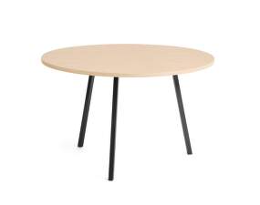 Jídelní stůl Loop Stand Table Round Ø120, oak/black