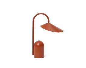 Přenosná lampa Arum, oxide red