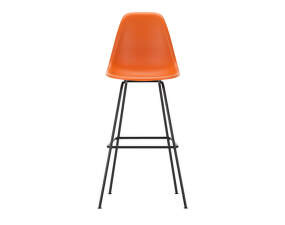 Barová židle Eames Plastic High, rusty orange