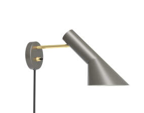 Nástěnná lampa AJ, warm grey/brass
