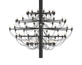 Lustr 2097/75 Clear Bulbs, matte black