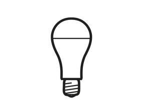 Stmívatelná LED žárovka Flos E27 25W 2700K