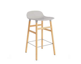 Barová židle Form 65 cm, warm grey/oak