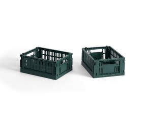 Úložný box Colour Crate Mini set 2ks, dark green