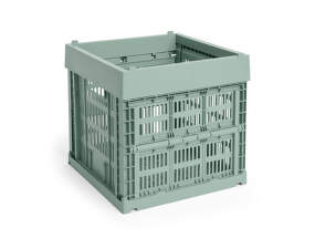 Úložný box Colour Crate Cube, sage green