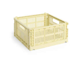 Úložný box Colour Crate Square M, light yellow