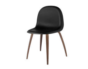 Židle 3D Dining Chair, black/american walnut