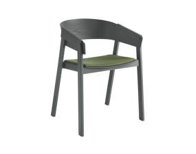 Židle Cover Armchair, čalouněná, remix/green