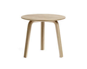 Stolek Bella Coffee Table Ø45x39, lacquered oak