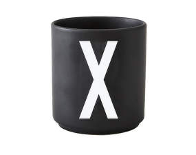 Hrnek s písmenem X, black