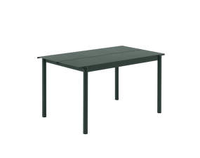 Stůl Linear Steel Table 140 cm, dark green