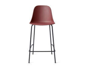 Barová židle Harbour Side Chair 73 cm, burned red/black steel