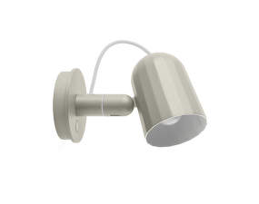 Nástěnná lampa Noc Wall Button, off-white