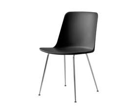 Židle Rely HW6, chrome/black