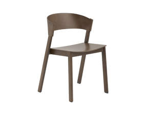 Židle Cover Side Chair, stained dark brown