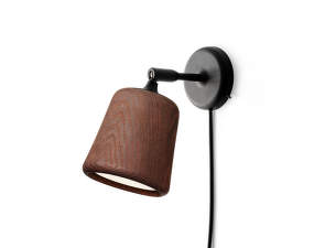 Nástěnná lampa Material Wall Lamp, smoked oak