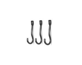 Sada háčků Curvature Hooks, black brass