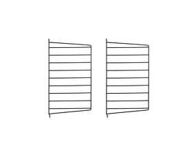 Nástěnný panel String Wall 50 x 30, 2 ks, black