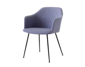 Židle Rely HW35 s područkami, black/Re-wool 658