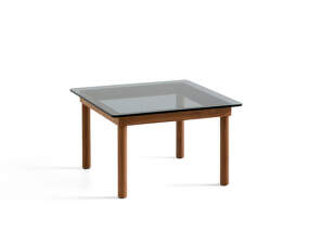 Konferenční stolek Kofi 60x60, walnut/grey
