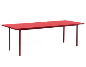 Jídelní stůl Two-Colour 240 cm, maroon red/red