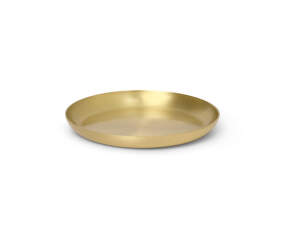 Tác Basho Round, brass