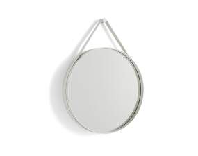 Zrcadlo Strap Mirror 50cm, light grey
