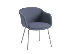 Židle Fiber Conference Armchair Tube Base, grey/Sabi 631