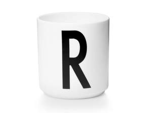 Hrnek s písmenem R, white