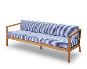 Pohovka Virkelyst 3-seater, sea blue stripe