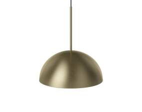 Závěsná lampa Aluna Ø60, matt brass plated iron