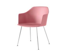 Židle Rely HW33 s područkami, chrome/soft pink