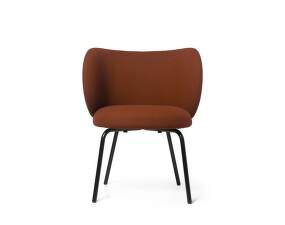 Jídelní židle Rico Tonus, red brown/black