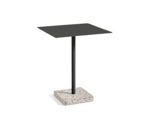 Stůl Terrazzo 60x60, grey terrazzo / anthracite