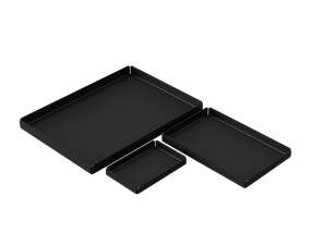 Tácy Tray 3-pack, black