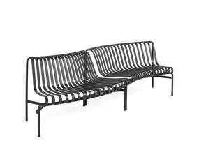 Lavička Palissade Park Dining Bench In/Out set of 2, anthracite